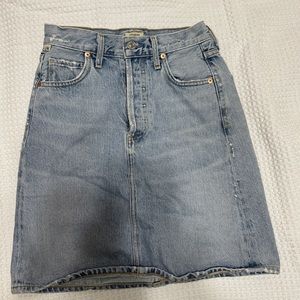 Denim skirt